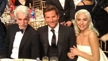 Lady Gaga and Bradley Cooper