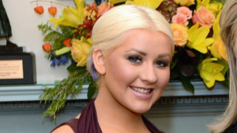 Christina Aguillera was presented George McGovern Leadership Award in October 2012. (Cropped photo)