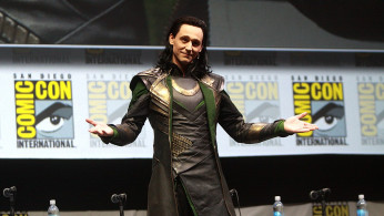 Tom Hiddleston as Loki at SDCC 2013