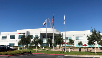 The Silicon Valley office of Huawei and its U.S. subsidiary Futurewei Technologies Inc. in Santa Clara