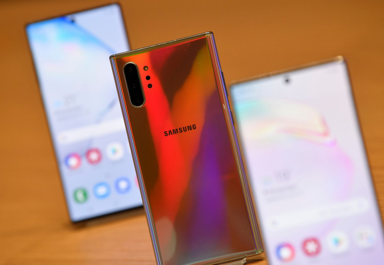 Samsung present new Galaxy Note 10 phone at launch event in London