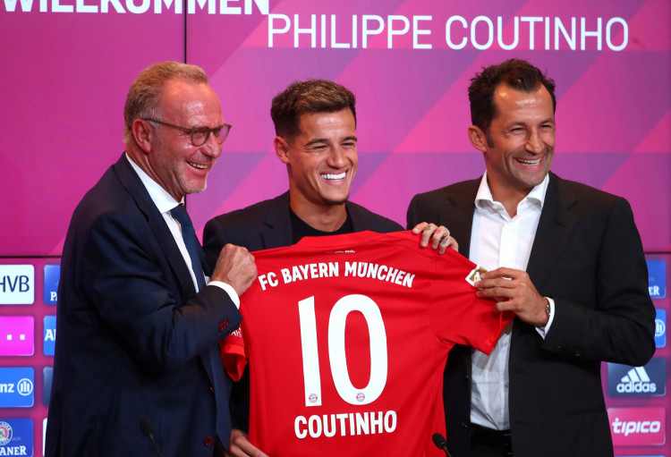 Bayern Munich unveil Philippe Coutinho