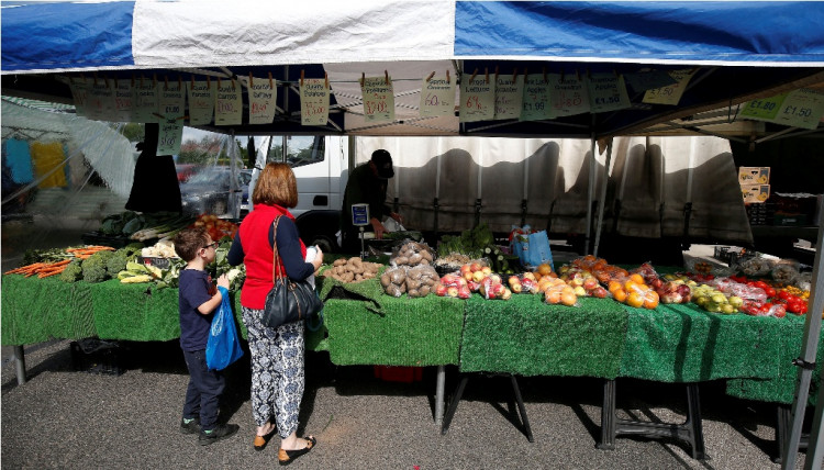 UK food stall
