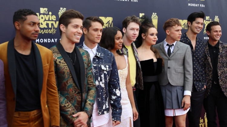 13 Reason Why cast at 2018 MTV Movie & TV Awards