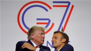 Trump and Macron