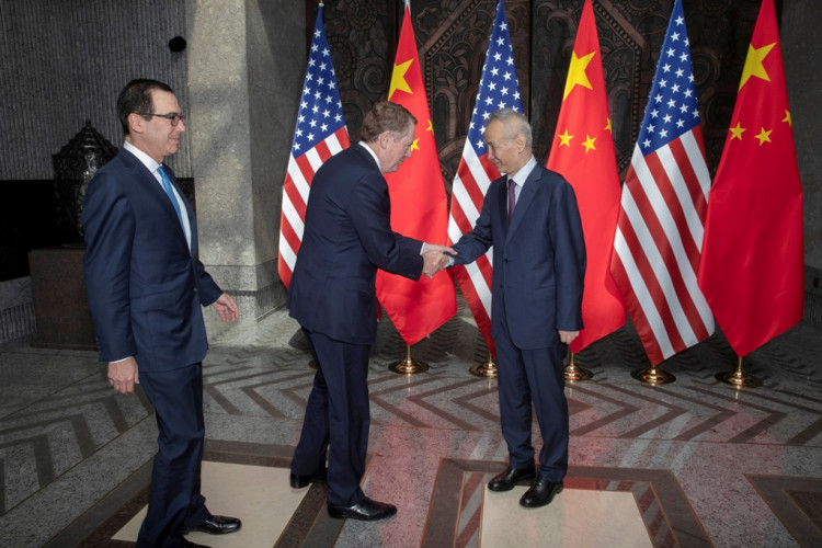 US Trade Representative Robert Lighthizer and Treasury Secretary Steve Mnuchin in China