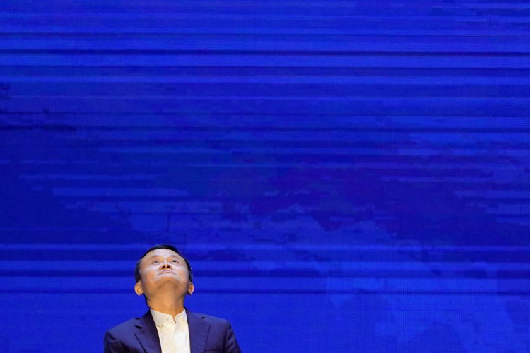 Alibaba Group Holding Ltd Executive Chairman Ma attends the World Artificial Intelligence Conference in Shanghai