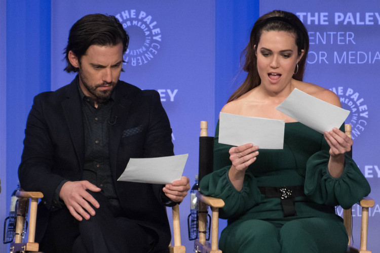 Milo Ventimiglia and Mandy Moore for 'This Is Us.'