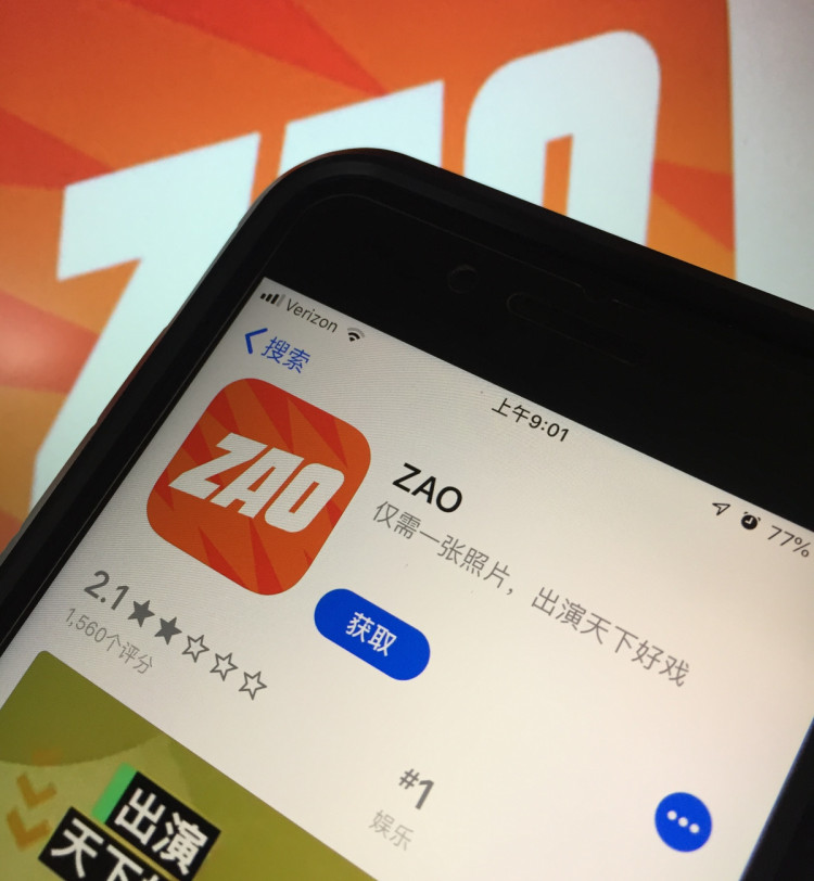 ZAO Face-Swapping App Is No. 1 On App Store; Raises Privacy Concerns