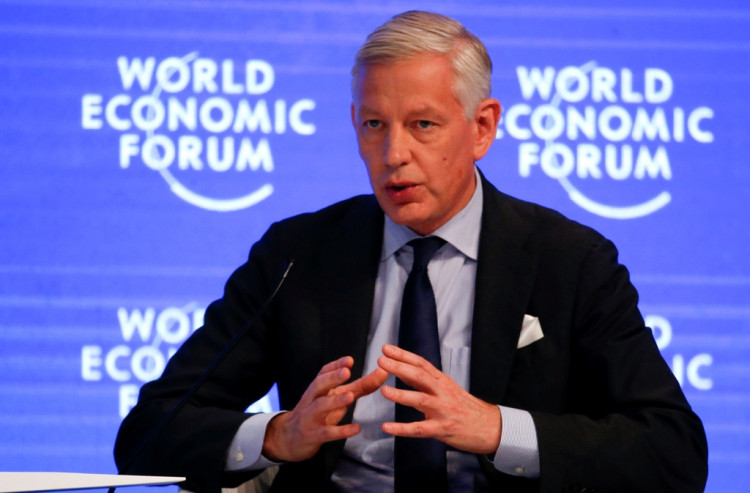 Dominic Barton, Global Managing Partner, McKinsey & Company attends the annual meeting of the World Economic Forum (WEF) in Davos