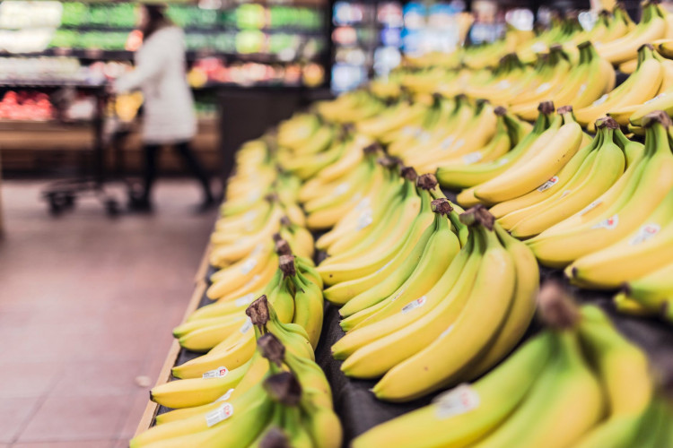 Photography of bananas. 