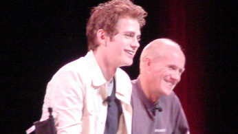 Hayden Christensen and Nick Gillard