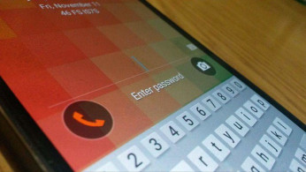 Password on locked Android phone (Samsung)