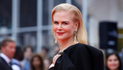 Nicole Kidman poses as she arrives at the world premiere of the drama 