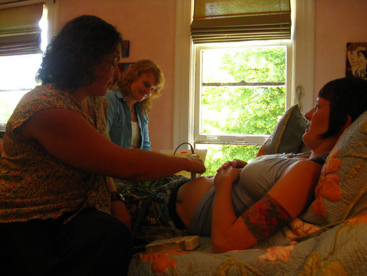 The midwives would be working on a campaign to fight for women's rights.