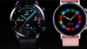 Richard Yu, CEO of Huawei's consumer business group, launches the new watch GT2 at the Convention Center in Munich, Germany September 19, 2019. REUTERS/Michael Dalder