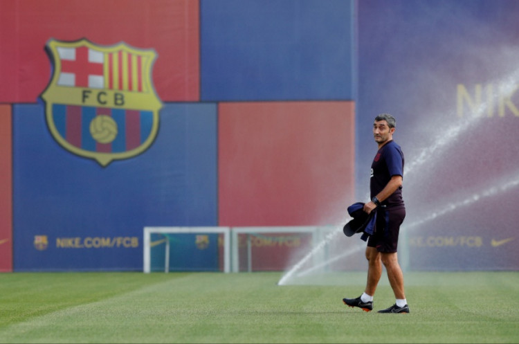 Champions League - FC Barcelona Training
